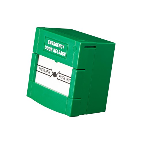 Jednobiegunowy przycisk alarmowy resetowalny (zielony) CPK-861G-1