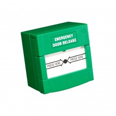 Jednobiegunowy przycisk alarmowy resetowalny (zielony) CPK-861G-1
